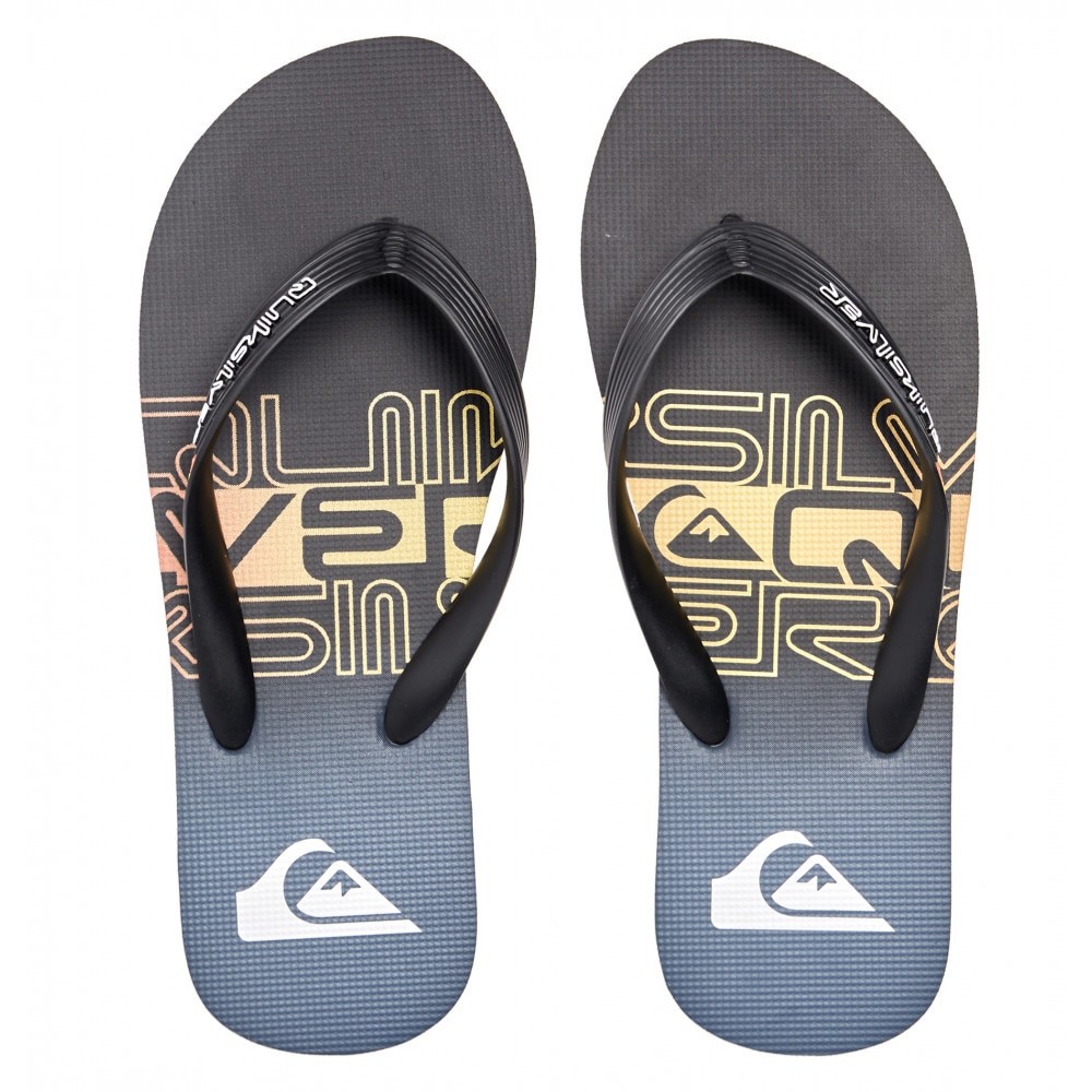 クイックシルバー（Quiksilver）（メンズ）ビーチサンダル ビーサン メンズ アウトドア レジャー MOLOKAI WORDBLOCK 23SP AQYL101287 XKKN