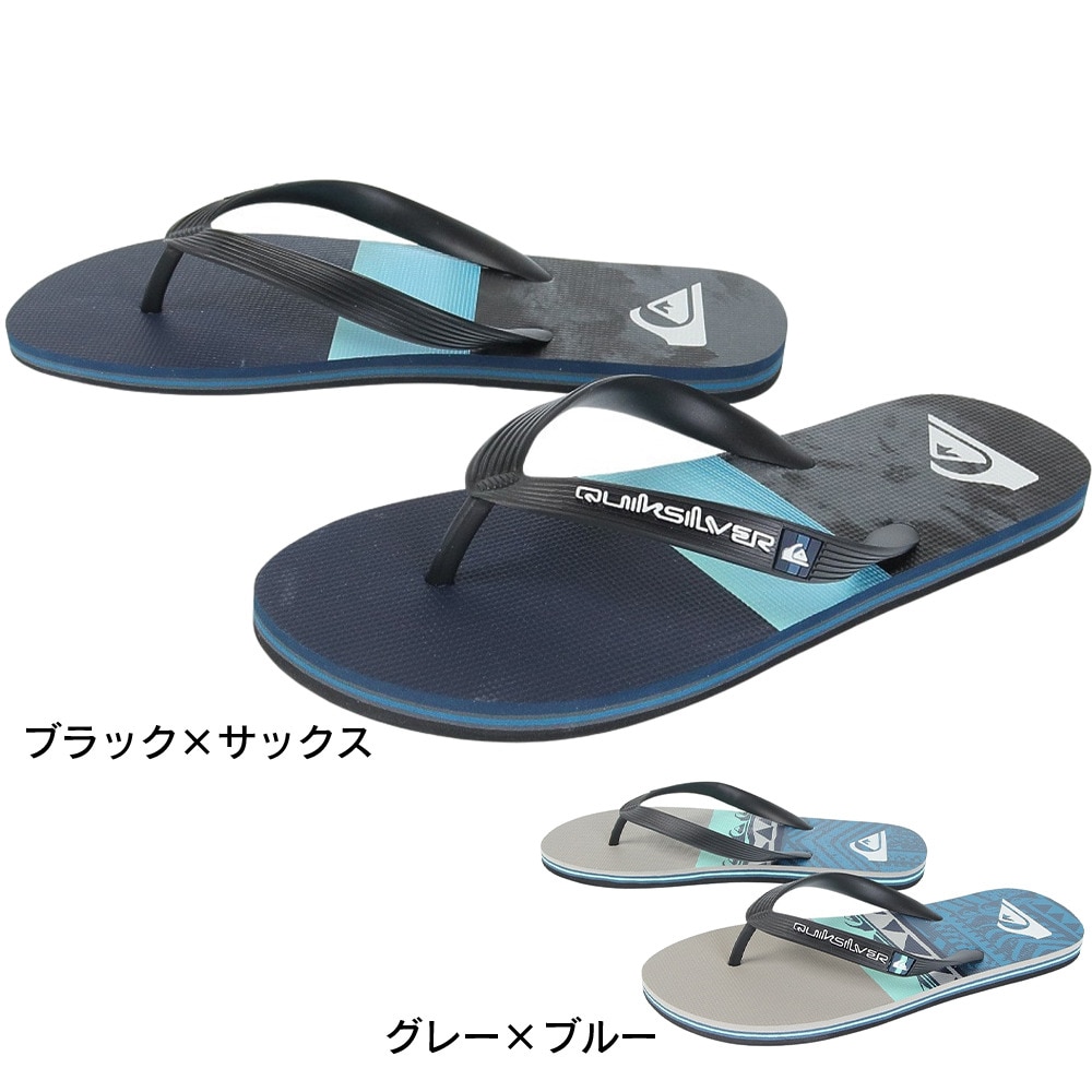 クイックシルバー（Quiksilver）（メンズ）ビーチサンダル ビーサン メンズ アウトドア レジャー MOLOKAI PANEL 23SP QSD231952 XBBS