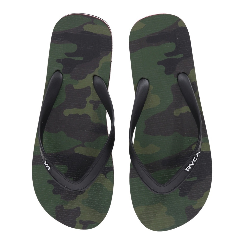 ルーカ（RVCA）（メンズ）ビーチサンダル ビーサン メンズ 海 ビーチ サーフィン ALL THE WAY SANDAL BD041971 CAM