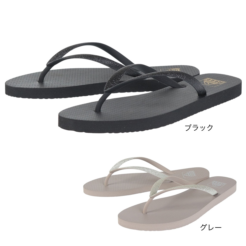 リーフ（REEF）（レディース）サンダル ビーチサンダル SEASIDE CJ0248-BLK アウトドア マリンレジャー 海 プール