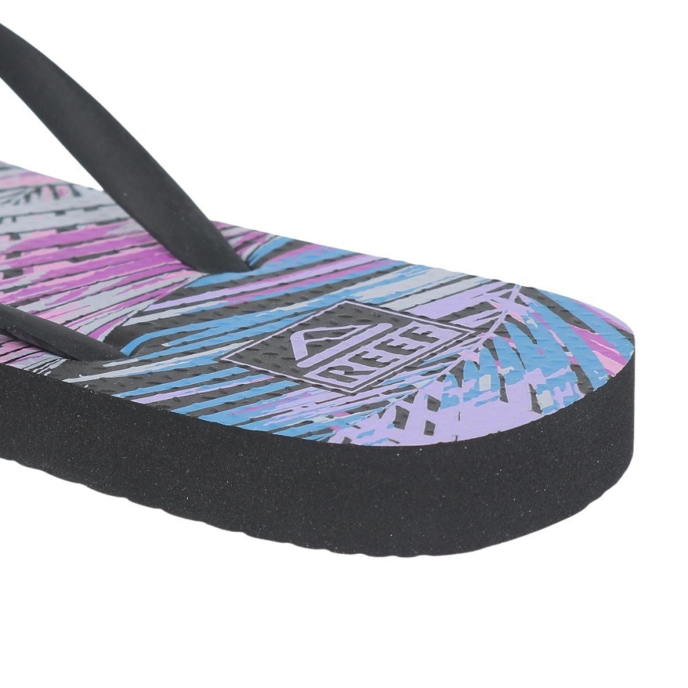 リーフ（REEF）（レディース）サンダル ビーチサンダル SEASIDE PRINTS CJ0252-BK/PP アウトドア マリンレジャー 海 プール