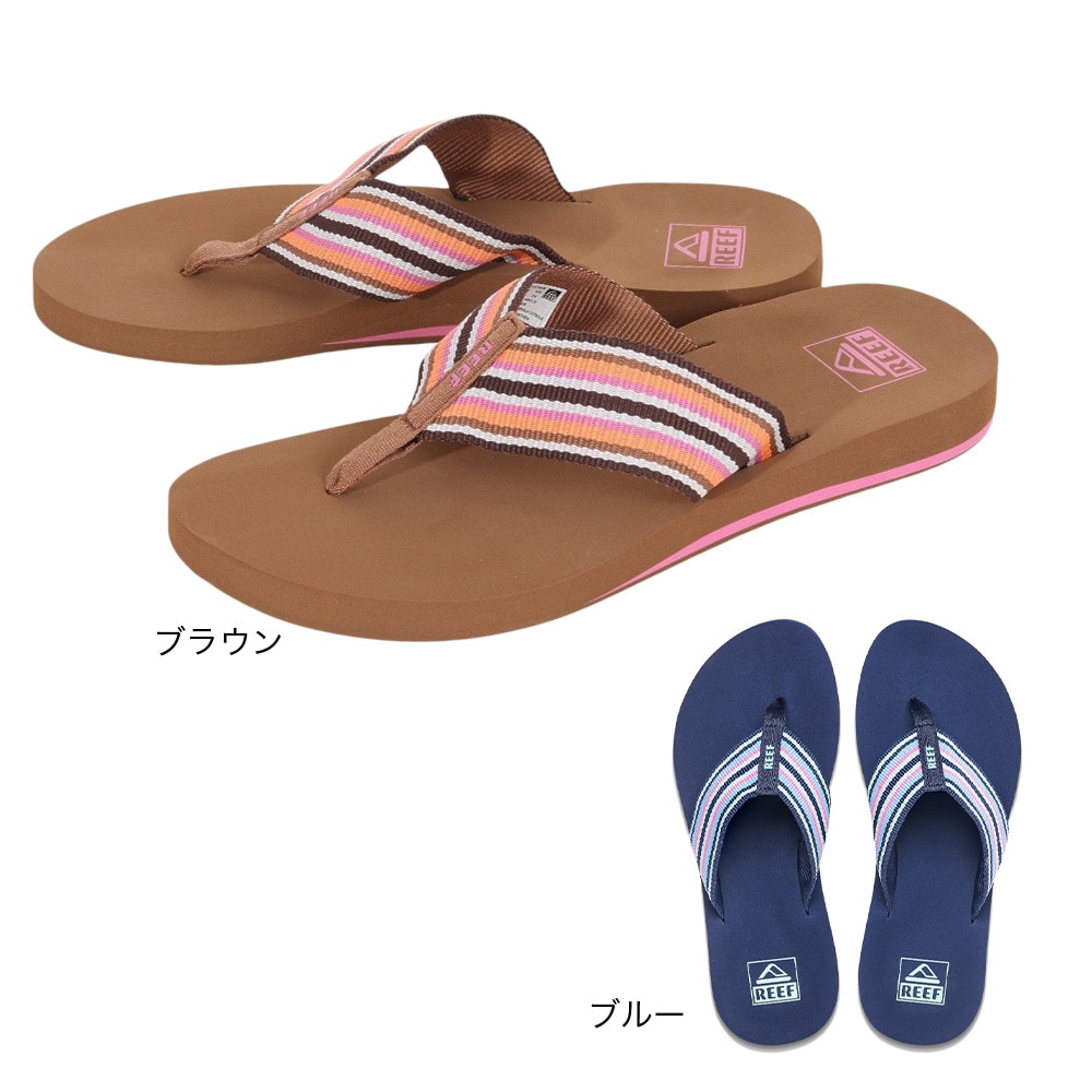 リーフ（REEF）（レディース）ビーチサンダル メンズ SPRING WOVEN CJ0291-BLU