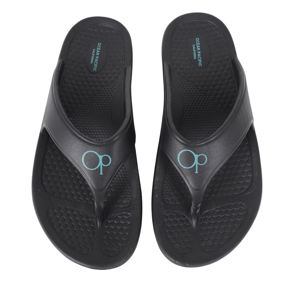 オーシャンパシフィック（Ocean Pacific）（メンズ）シャワーサンダル 厚底 リカバリーサンダル 鼻緒 512943BLK