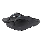 (メンズ)シャワーサンダル 厚底 リカバリーサンダル 鼻緒 512943BLK
