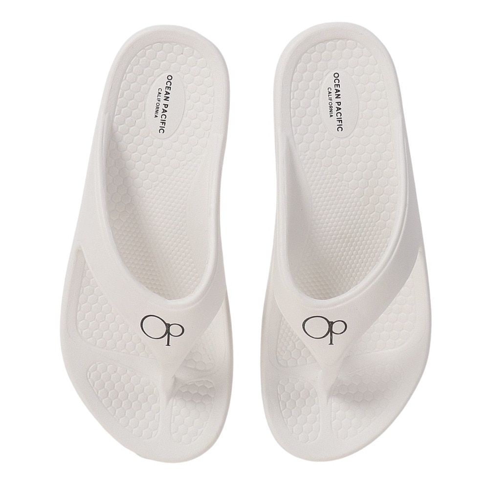 オーシャンパシフィック（Ocean Pacific）（メンズ）シャワーサンダル 厚底 リカバリーサンダル 鼻緒 512943WHT