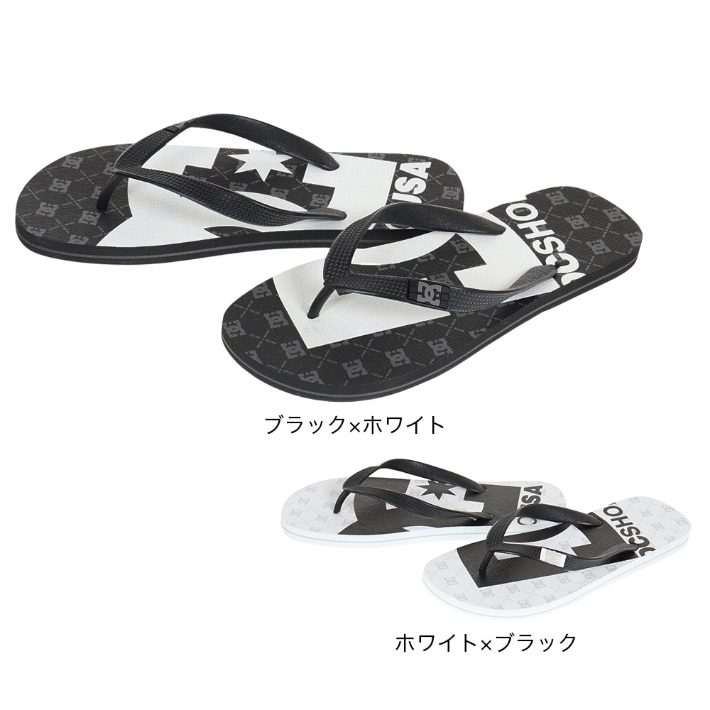 ディーシーシューズ（DC SHOES）（メンズ）ビーチサンダル メンズ ビーサン 海 プール SPRAY GRAFFIK 23SPDM231037WBM