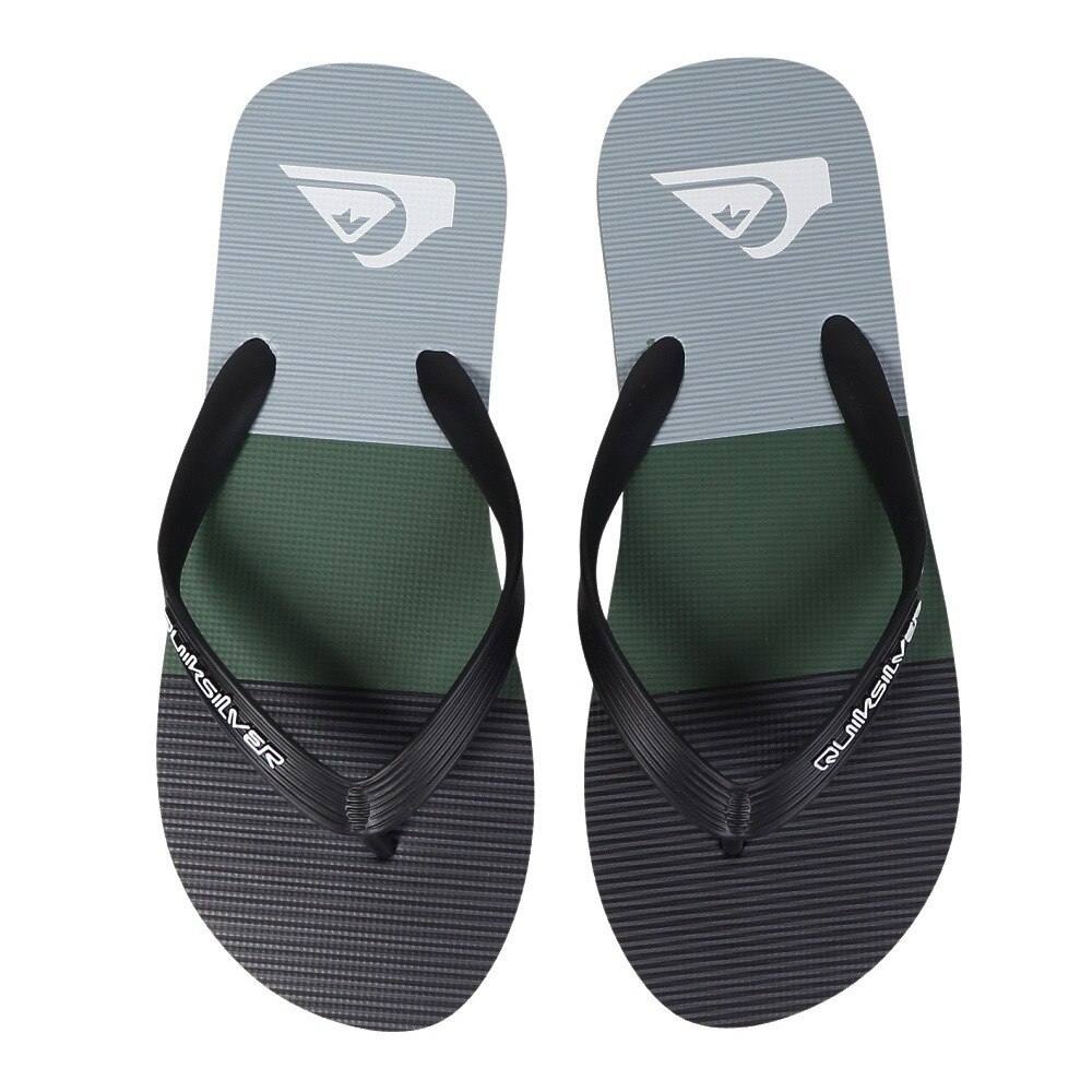 クイックシルバー（Quiksilver）（メンズ）ビーチサンダル MOLOKAI STRIPE 24SP AQYL101361 XKSG