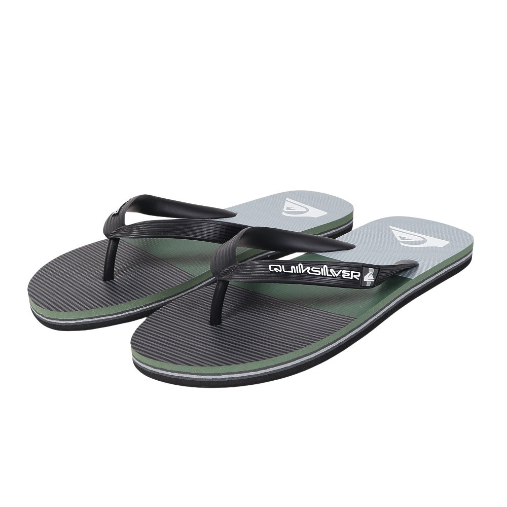 クイックシルバー（Quiksilver）（メンズ）ビーチサンダル MOLOKAI STRIPE 24SP AQYL101361 XKSG