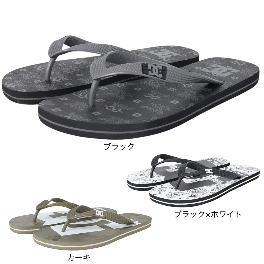ディーシーシューズ（DC SHOES）（メンズ）ビーチサンダル SPRAY GRAFFIK 24SPDM241031CA4