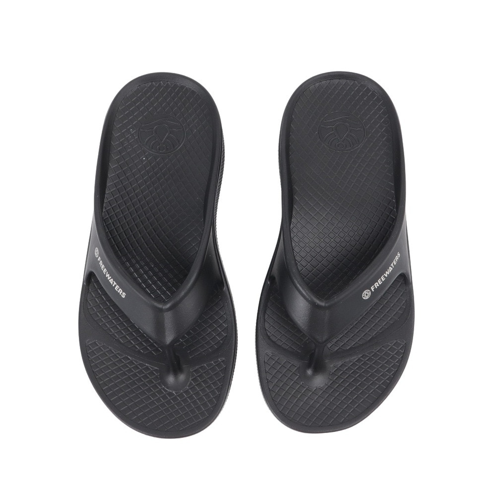 フリーウォータース（free waters）（メンズ）ビーチサンダル Cloud 9 Maxx FW25-MO-083 BLK