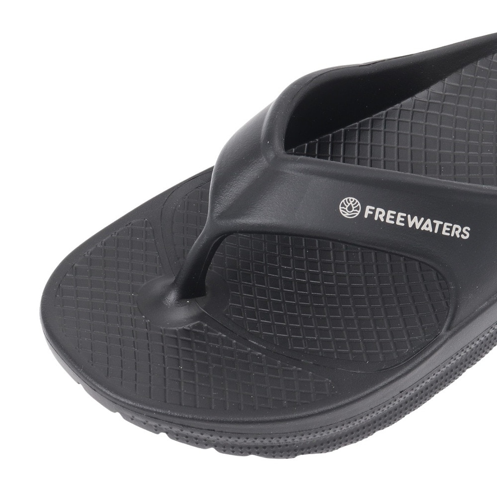 フリーウォータース（free waters）（メンズ）ビーチサンダル Cloud 9 Maxx FW25-MO-083 BLK