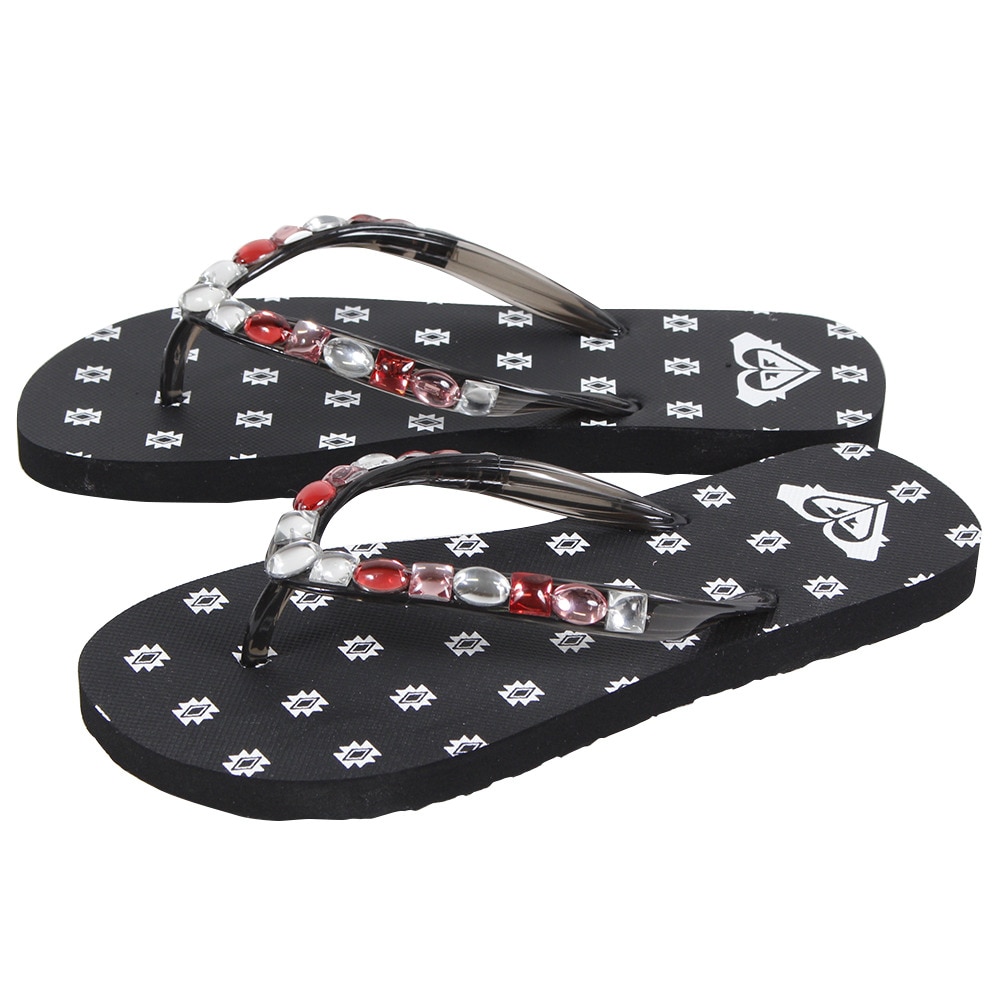  ビーチサンダル レディース おしゃれ JEWEL PRINTED 18SPARJL100694BKW 