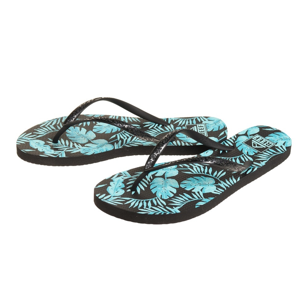 リーフ（REEF）（レディース）SEASIDE PRINTS ビーチサンダル CI5252-MINT マリン、ウィンタースポーツ用品はヴィクトリア