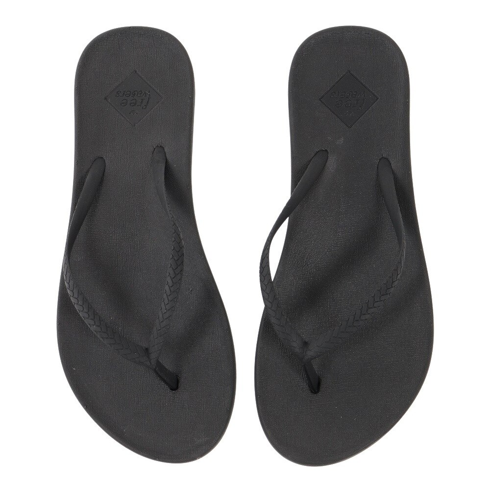 フリーウォータース（ｆｒｅｅ　ｗａｔｅｒｓ）（レディース）Becca ビーチサンダル 22WO-067Black