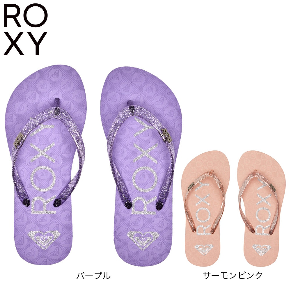 ロキシー（ROXY）（キッズ）ジュニア RG VIVA SPARKLE ビーチサンダル TSD231236PUH