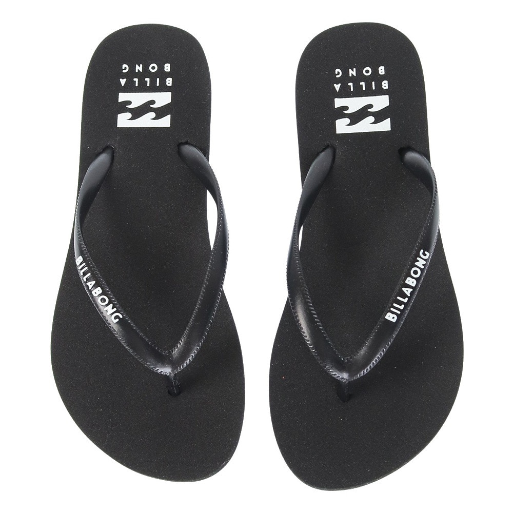 ビラボン（BILLABONG）（レディース）ビーチサンダル ビーサン レディース 海 プール FLIP FLOPS BD013925 BLK