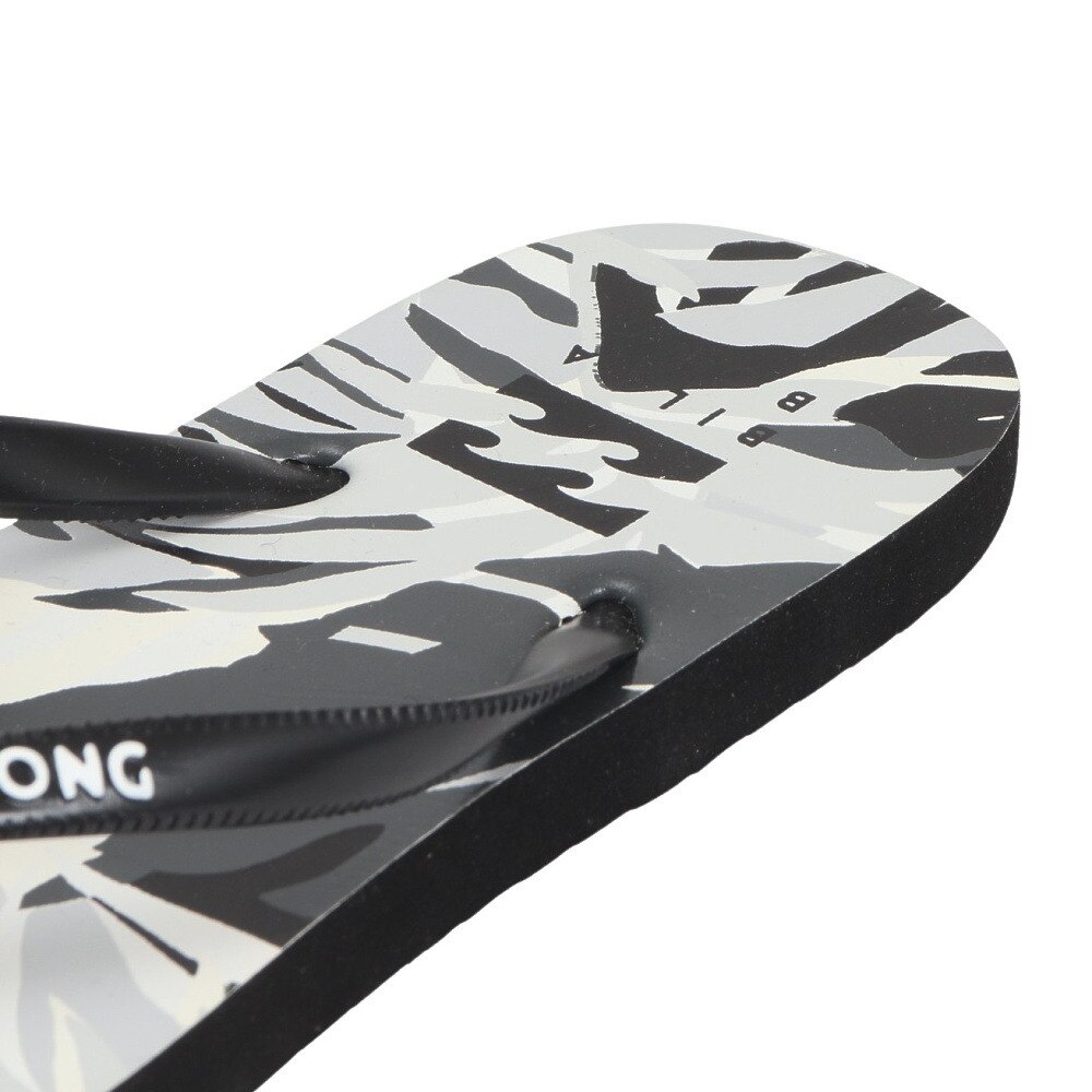 ビラボン（BILLABONG）（レディース）ビーチサンダル ビーサン レディース 海 プール FLIP FLOPS PRINT BD013926 BLK