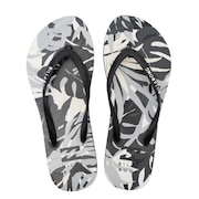 ビラボン（BILLABONG）（レディース）ビーチサンダル ビーサン レディース 海 プール FLIP FLOPS PRINT BD013926 BLK