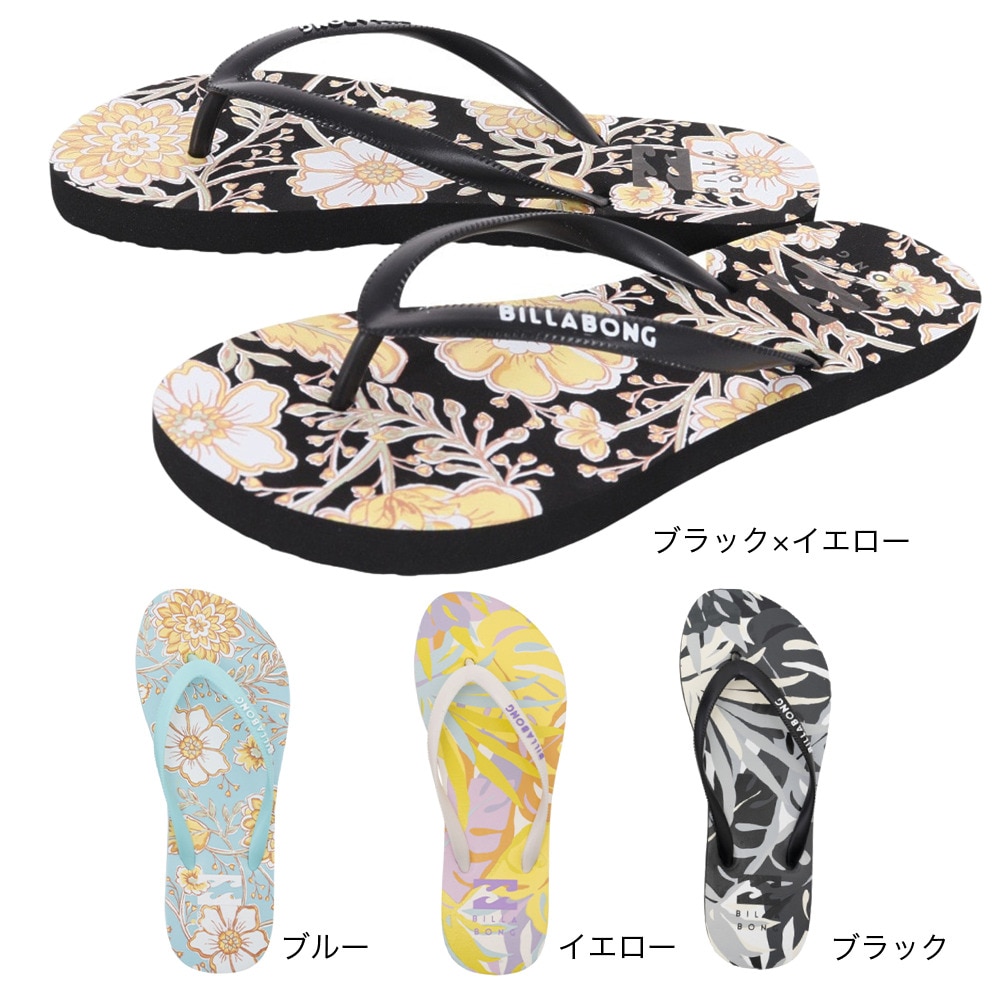 ビラボン（BILLABONG）（レディース）ビーチサンダル ビーサン レディース 海 プール FLIP FLOPS PRINT BD013926 BFD0