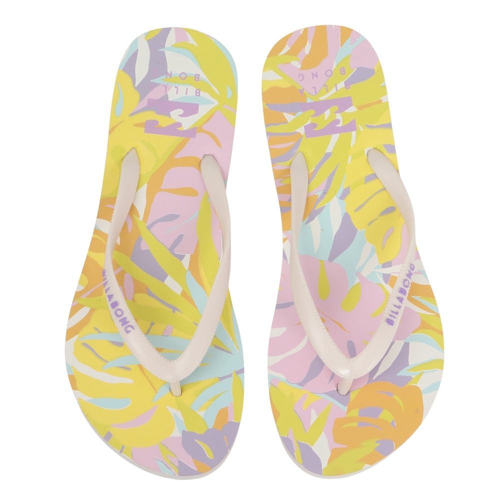 ビラボン（BILLABONG）（レディース）ビーチサンダル ビーサン レディース 海 プール FLIP FLOPS PRINT BD013926 MUL
