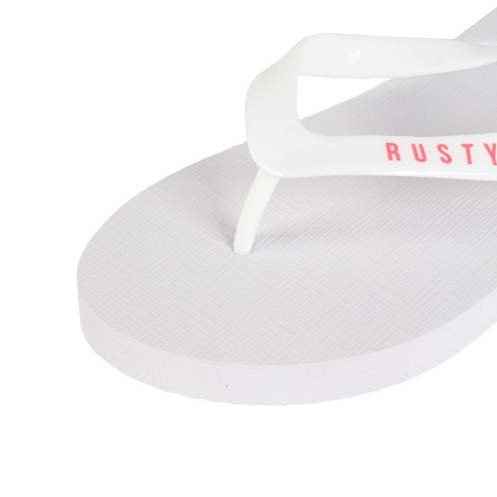 ラスティ（RUSTY）（レディース）マリンシューズ ビーチサンダル スマイル 924940WHT