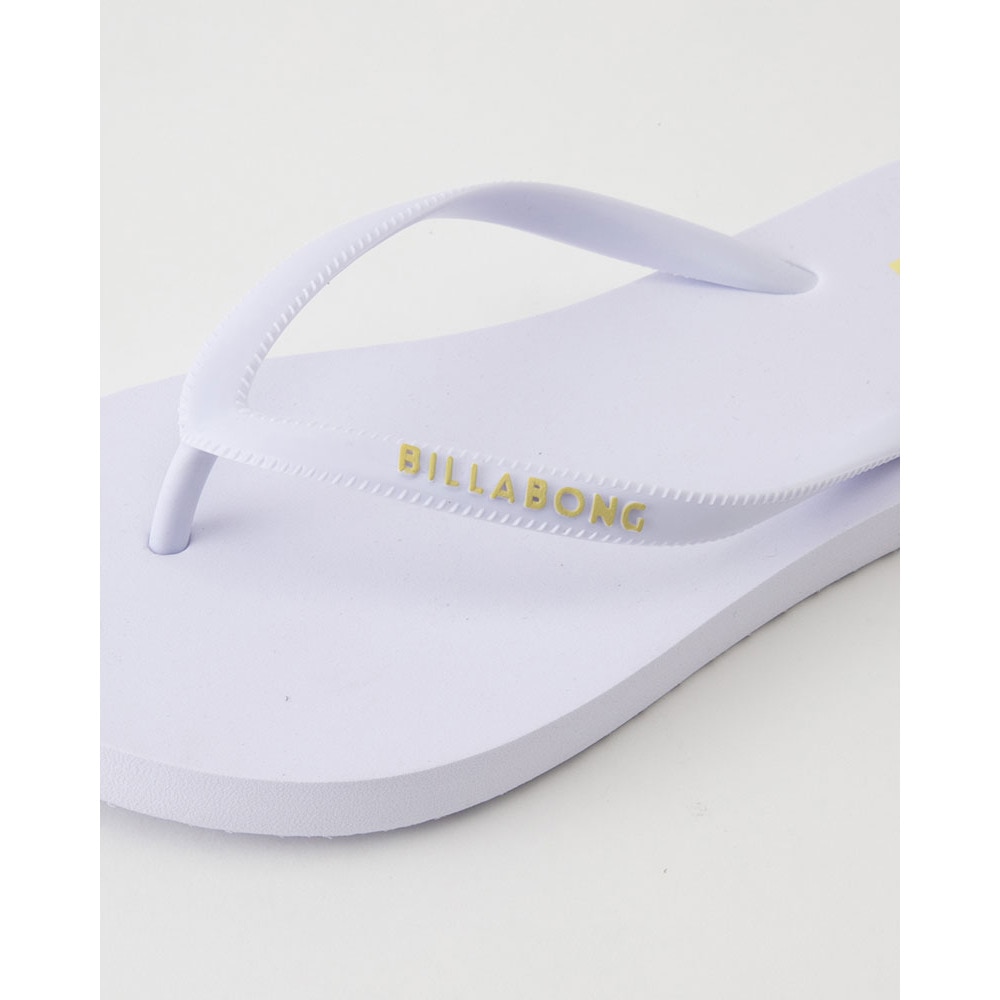 ビラボン（BILLABONG）（レディース）FLIP FLOPS ビーチサンダル BE013925 WHT