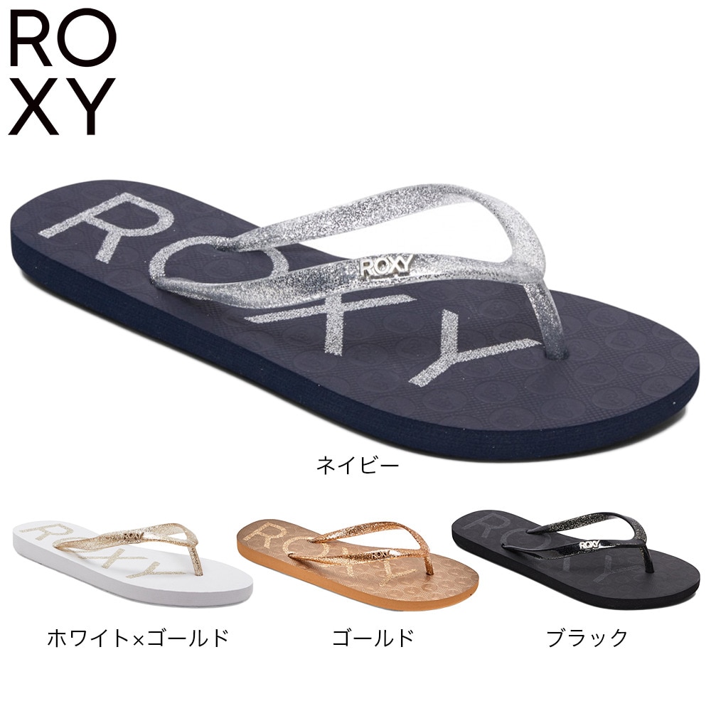 ロキシー（ROXY）（レディース）VIVA SPARKLE ビーチサンダル 24SPARSD241873BL0