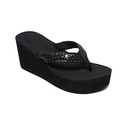 (レディース)MELLIE サンダル 25SPARSD251859BLK