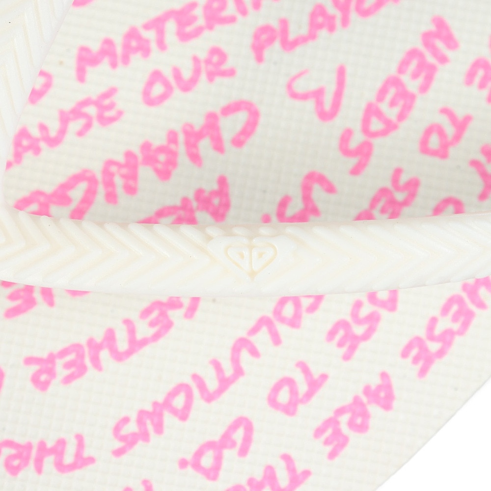 ロキシー（ROXY）（レディース）LOVE NOTE ビーチサンダル 25SPRSD251214WHT