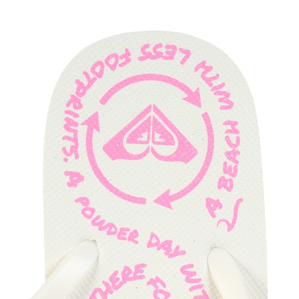 ロキシー（ROXY）（レディース）LOVE NOTE ビーチサンダル 25SPRSD251214WHT