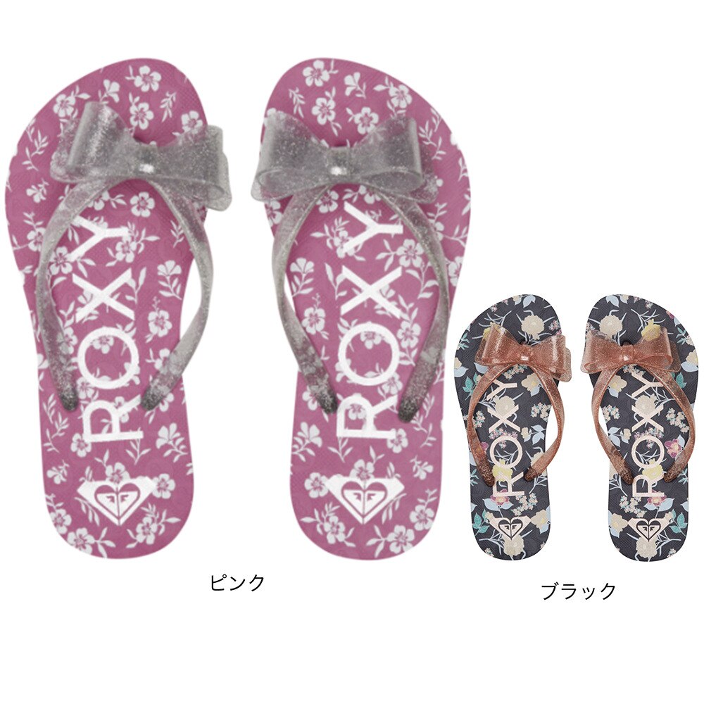 ロキシー（ROXY）（キッズ）キッズ ビーチサンダル RG LULU IV 22SPARGL100255ROB