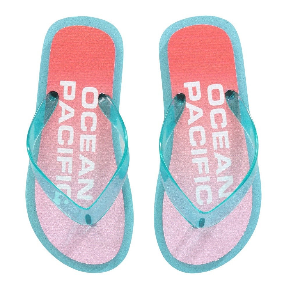オーシャンパシフィック（Ocean Pacific）（キッズ）ビーチサンダル ビーサン 子供 キッズ ロゴサンダル 123504-MNT