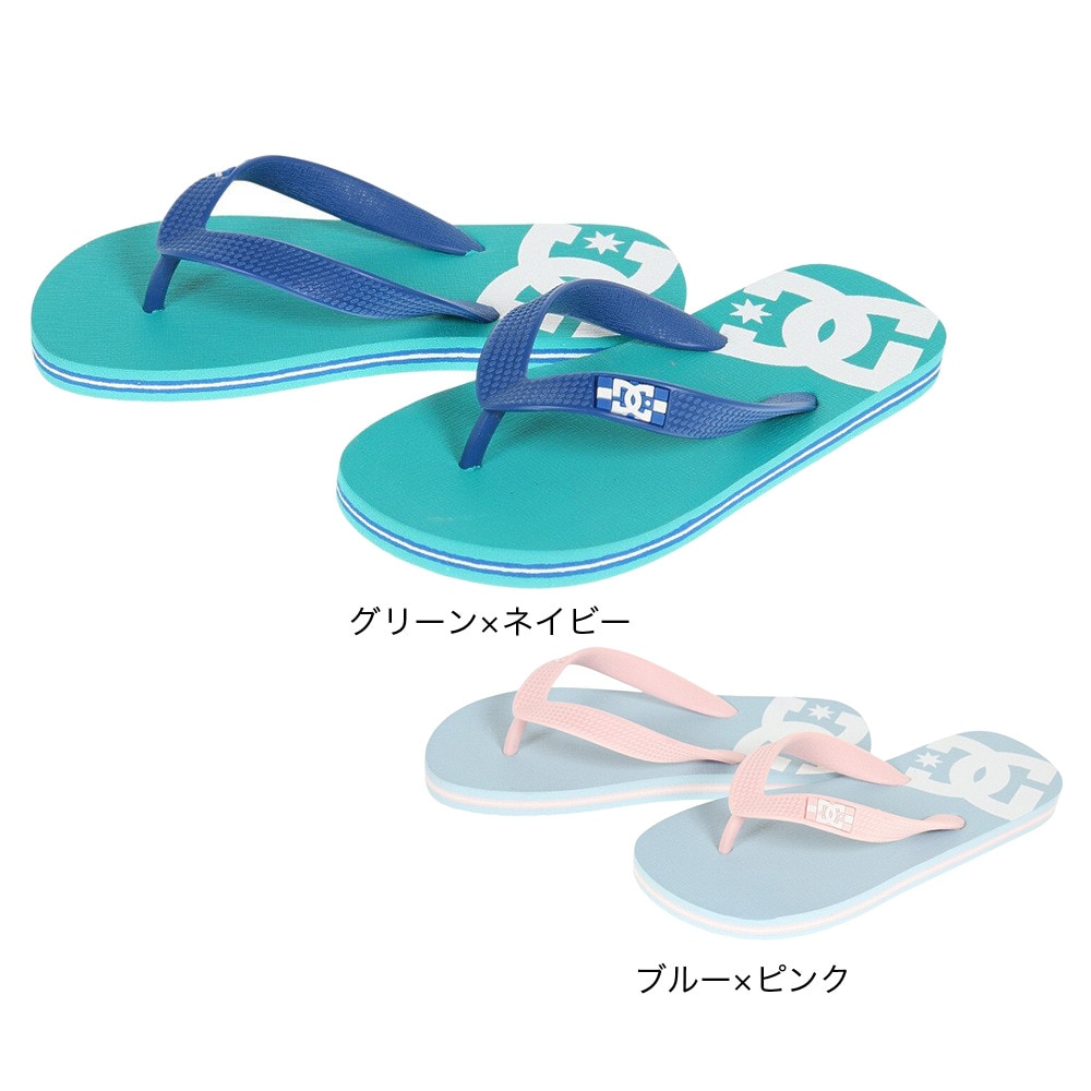 ディーシーシューズ（DC SHOES）（キッズ）ビーチサンダル 子供 女の子 水遊び 海 プール SPRAY 23SPDK231015BLP