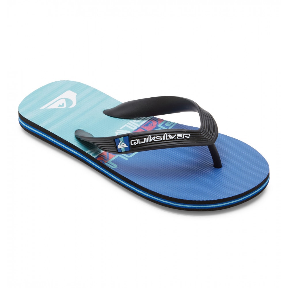 クイックシルバー（Quiksilver）（キッズ）ジュニア 子供用 ビーチサンダル MOLOKAI CORE YOUTH 24SP AQBL100596 XKBB