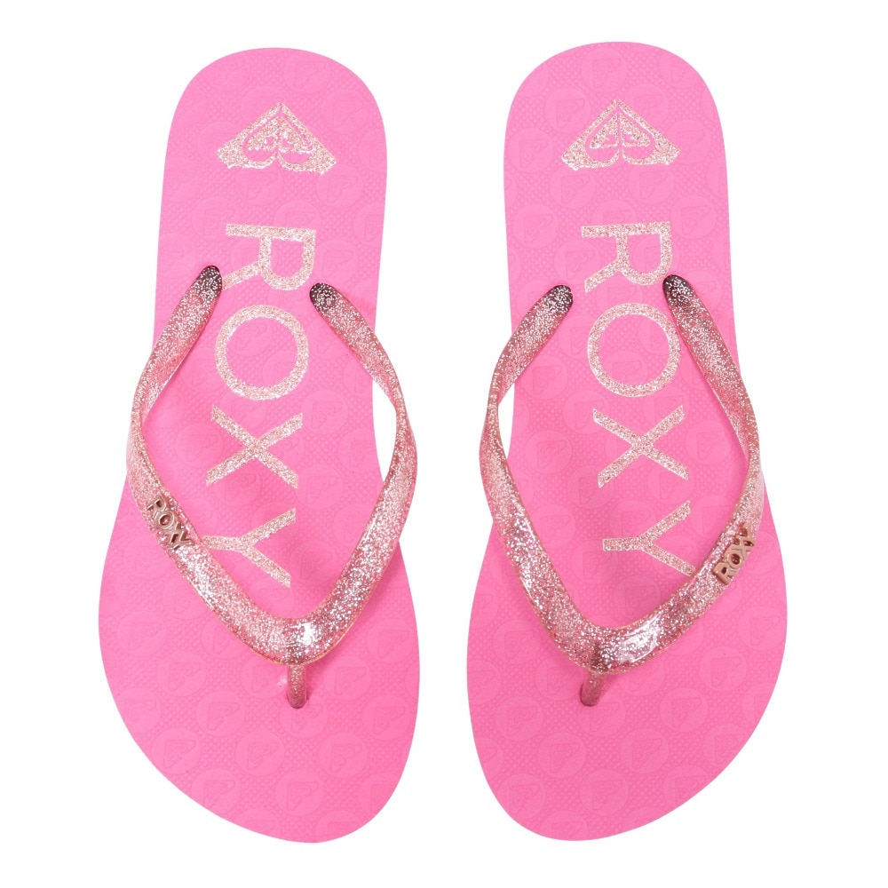 ロキシー（ROXY）（キッズ）キッズ RG VIVA SPARKLE ビーチサンダル 24SPTSD2412263PN1