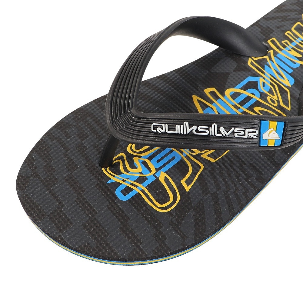クイックシルバー（Quiksilver）（キッズ）ビーチサンダル ビーサン ジュニア 子供 水遊び MOLOKAI ART YOUTH 23SP KSD231956 KVJ5