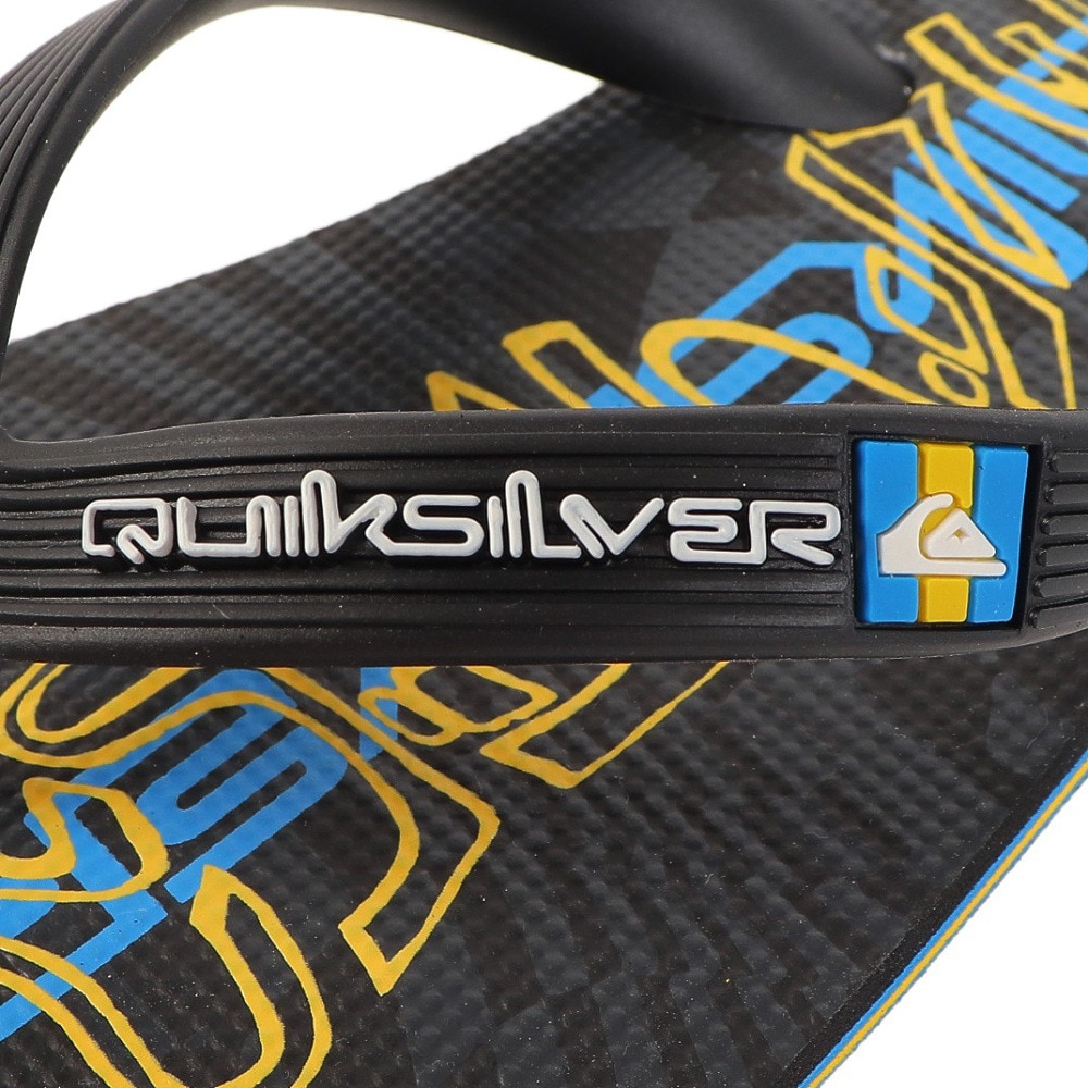 クイックシルバー（Quiksilver）（キッズ）ビーチサンダル ビーサン ジュニア 子供 水遊び MOLOKAI ART YOUTH 23SP KSD231956 KVJ5