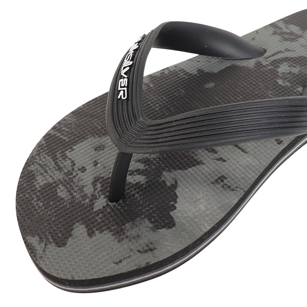 クイックシルバー（Quiksilver）（キッズ）ビーチサンダル ビーサン ジュニア 子供 水遊び MOLOKAI ART YOUTH 23SP KSD231956 XKSK