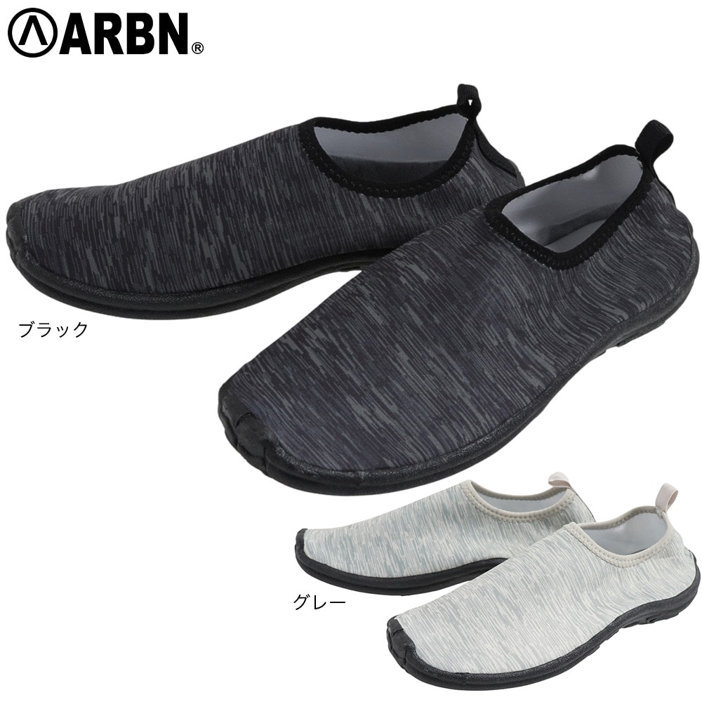 エアボーン（ARBN）（レディース）マリンシューズ レディース ウォーターシューズ 水陸両用 585NN3CDL0002 GRY