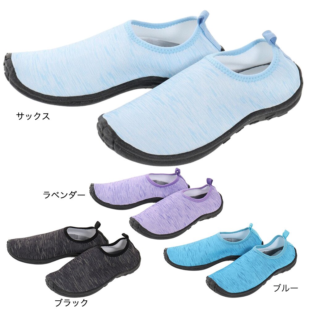 ジローム（GIRAUDM）（レディース）マリンシューズ ジュニア 大人 ウォーターシューズ 水陸両用 585GS2MS6013 BLK