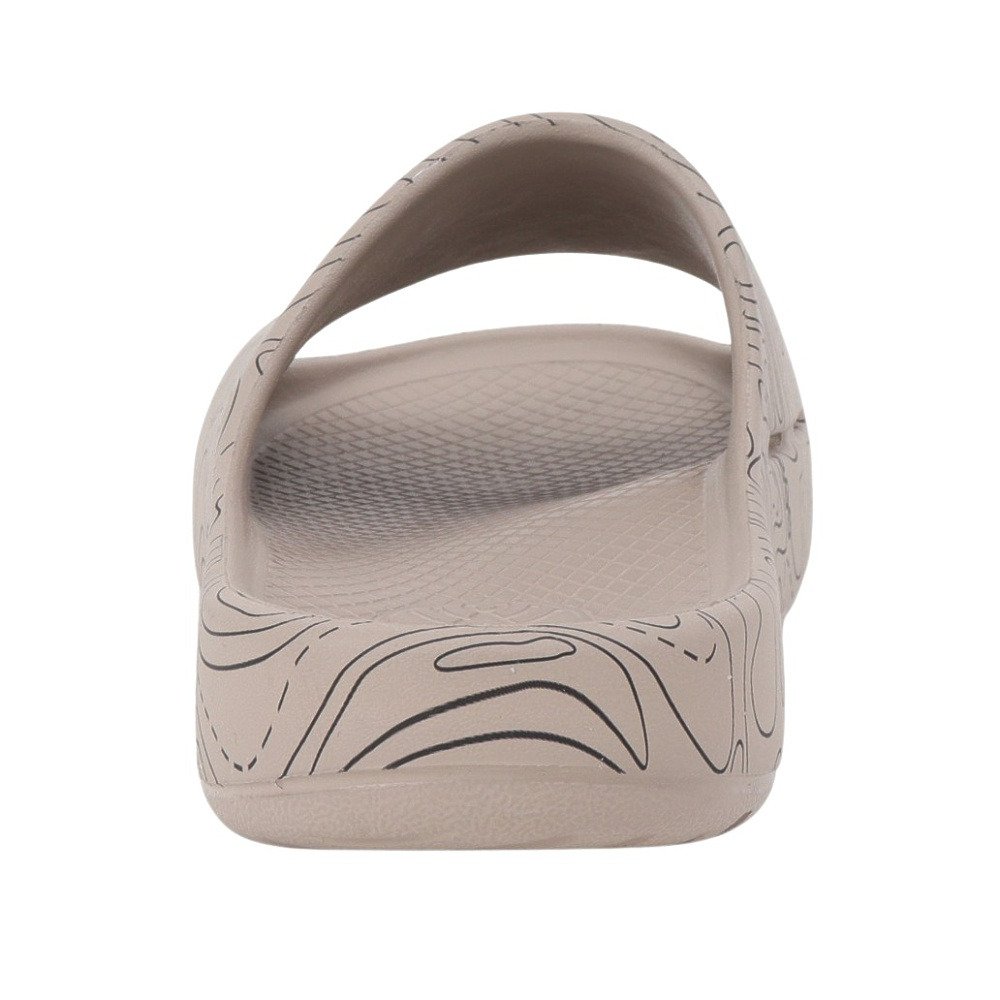 フリーウォータース（free waters）（メンズ、レディース）サンダル Cloud9 Slide Topography Taupe Print UO-003 TOPO