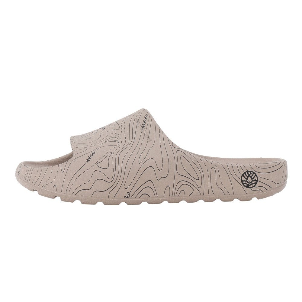 フリーウォータース（free waters）（メンズ、レディース）サンダル Cloud9 Slide Topography Taupe Print UO-003 TOPO