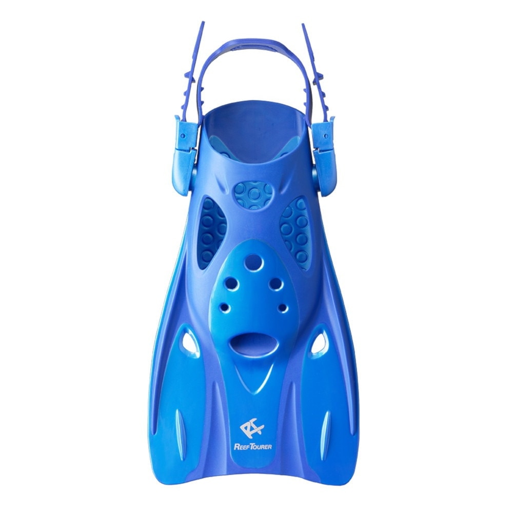 リーフツアラー（REEFTOURER）（メンズ、レディース）フィン 足ひれ 軽量ストラップフィン 24 RF0106 BL シュノーケリング スキューバ ダイビング