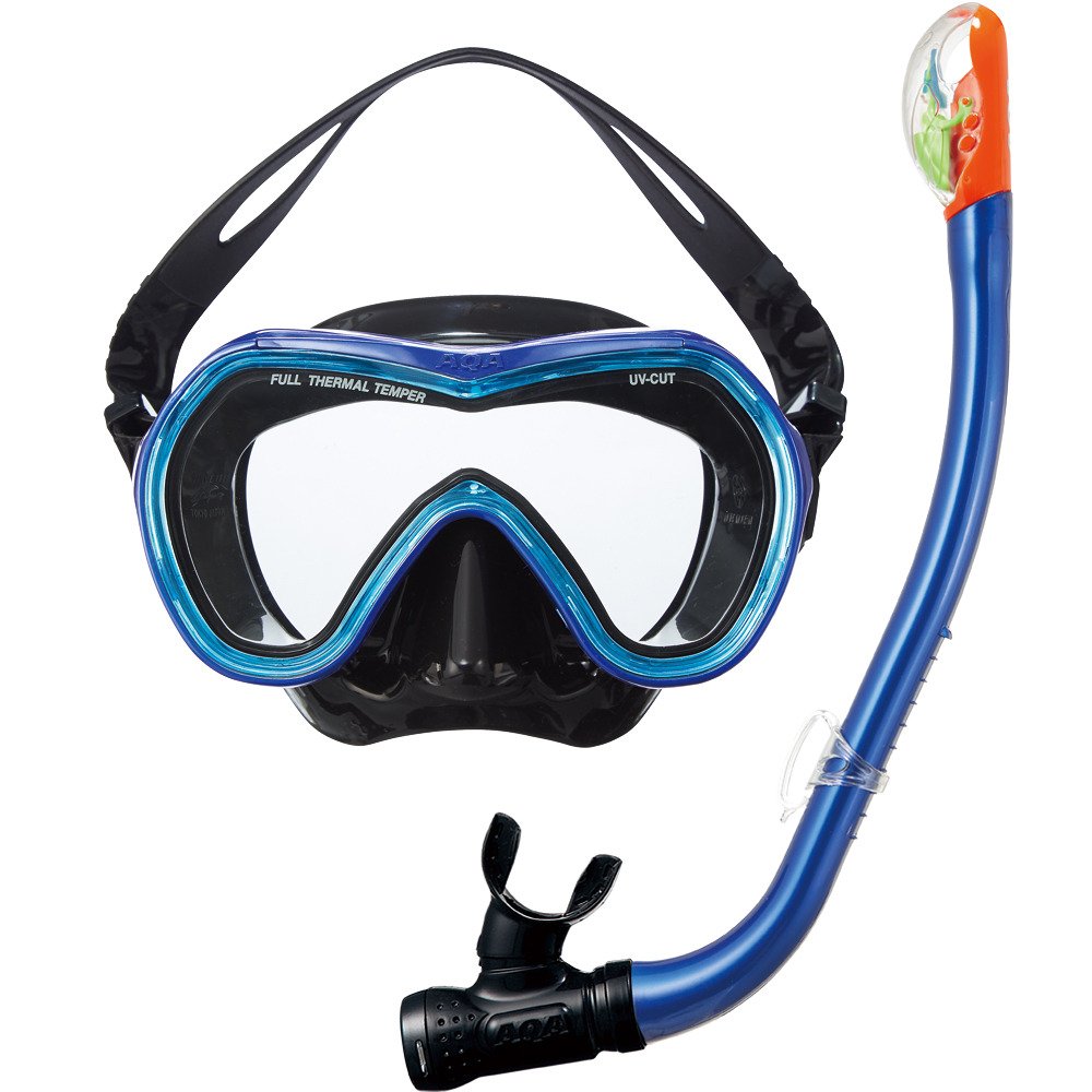 市場 送料無料 大人 セット マスク フルフェイス Ikari ジュニア イカリ Sm 131q Sm 130q 10歳 スノーケルマスク シュノーケル