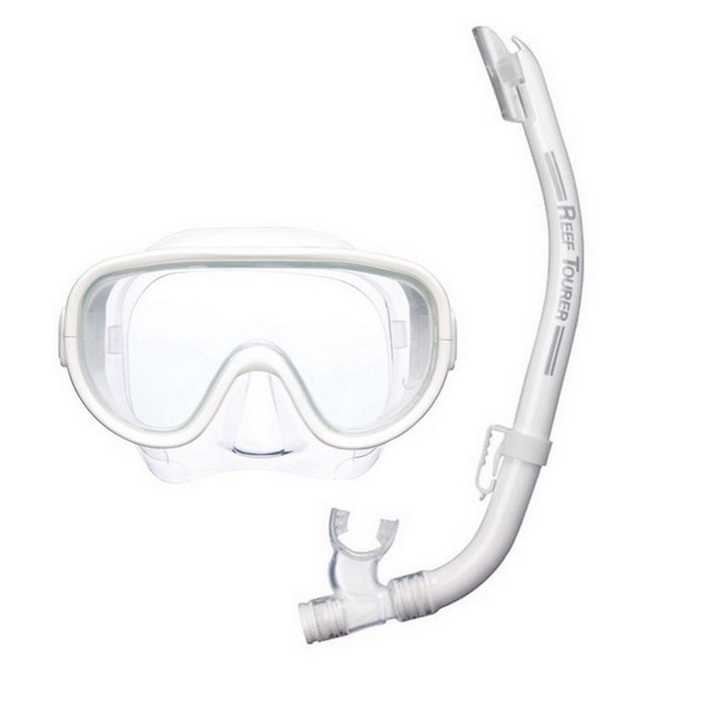 リーフツアラー（REEFTOURER）（メンズ、レディース）スノーケル セミシリコーン 2点セット 25RC9106 W