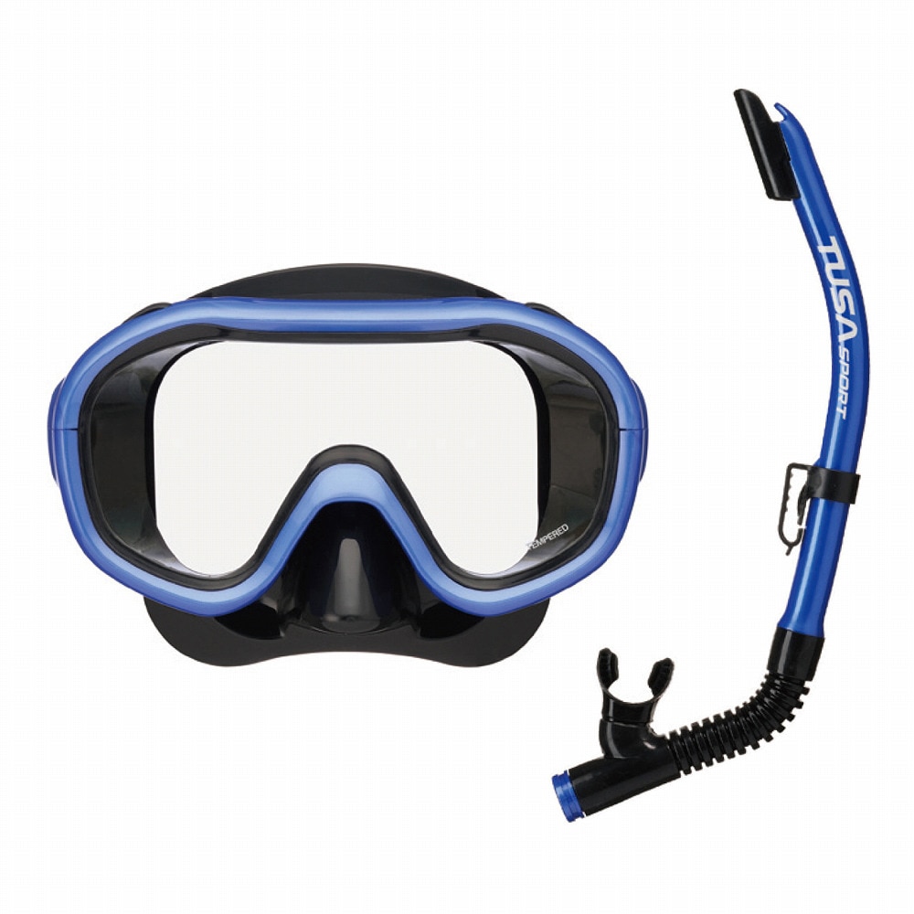 リーフツアラー（REEFTOURER）（キッズ）TUSAsport 子ども用シュノーケリング2点セット 25UC0210 BKMB