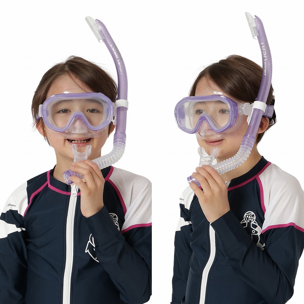 リーフツアラー（REEFTOURER）（キッズ）TUSAsport 子ども用シュノーケリング2点セット 25UC0210 PQ