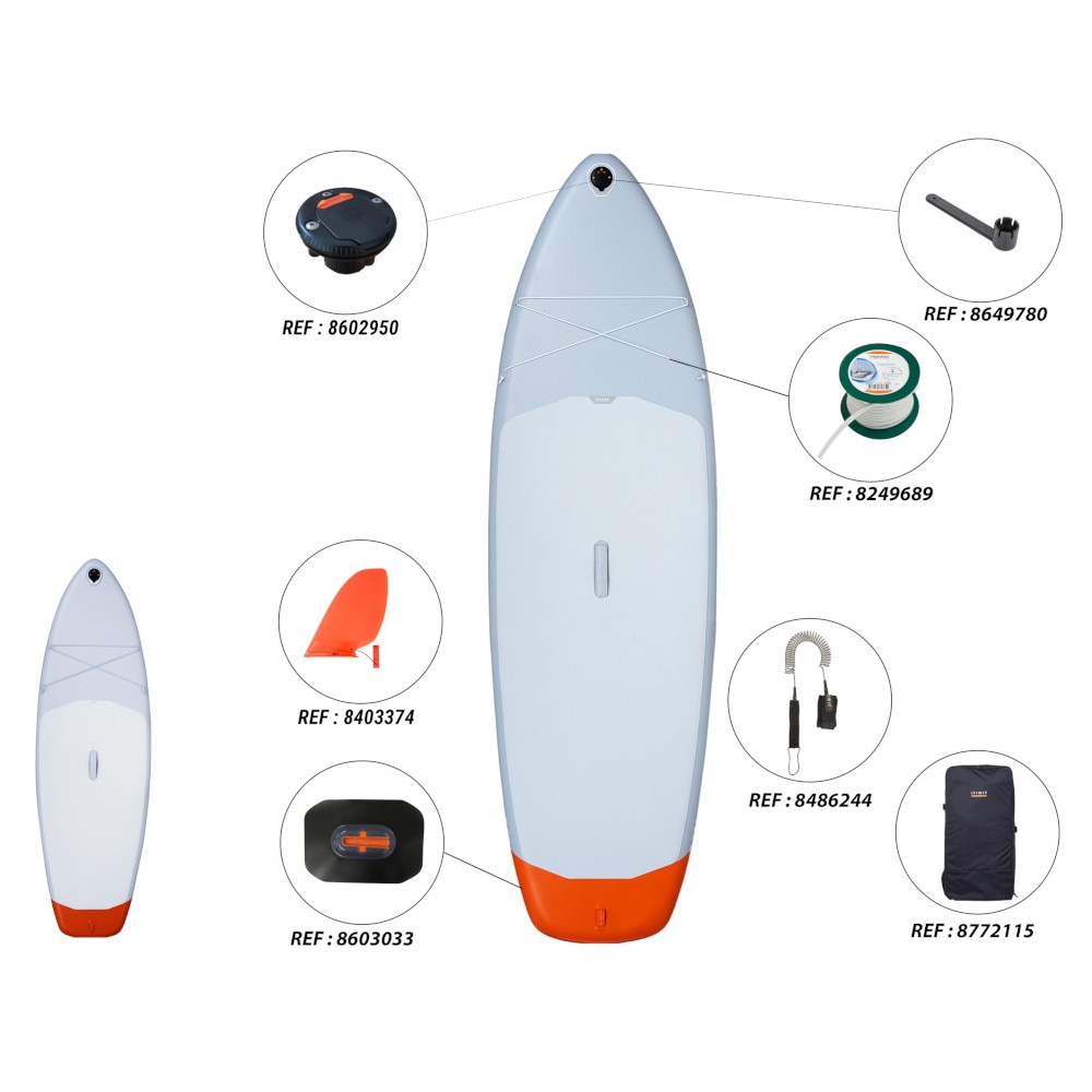 トリボード（TRIBORD） サップ SUP インフレータブル スタンドアップパドル ボード パックI Lサイズ 10フィート 8772826