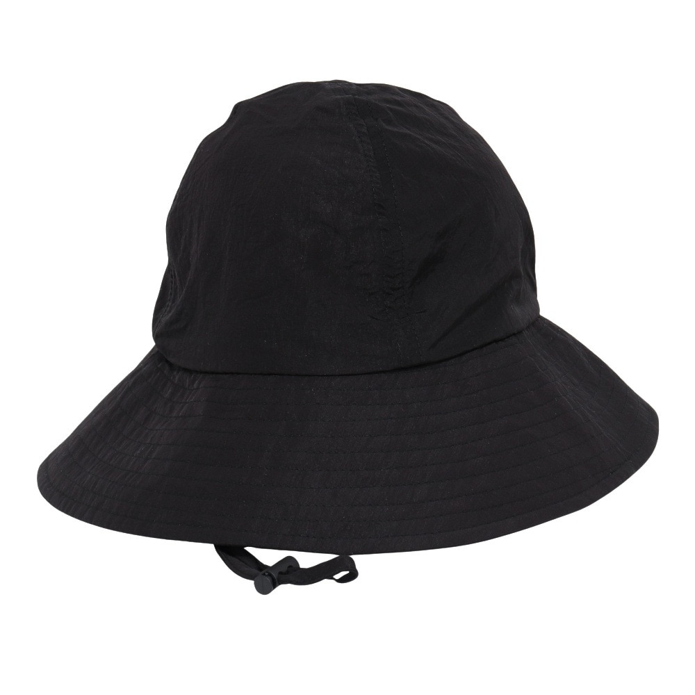 その他ブランド（OTHER BRAND）（レディース）風で飛ばない ツバ広 ハット WUV 04 BK