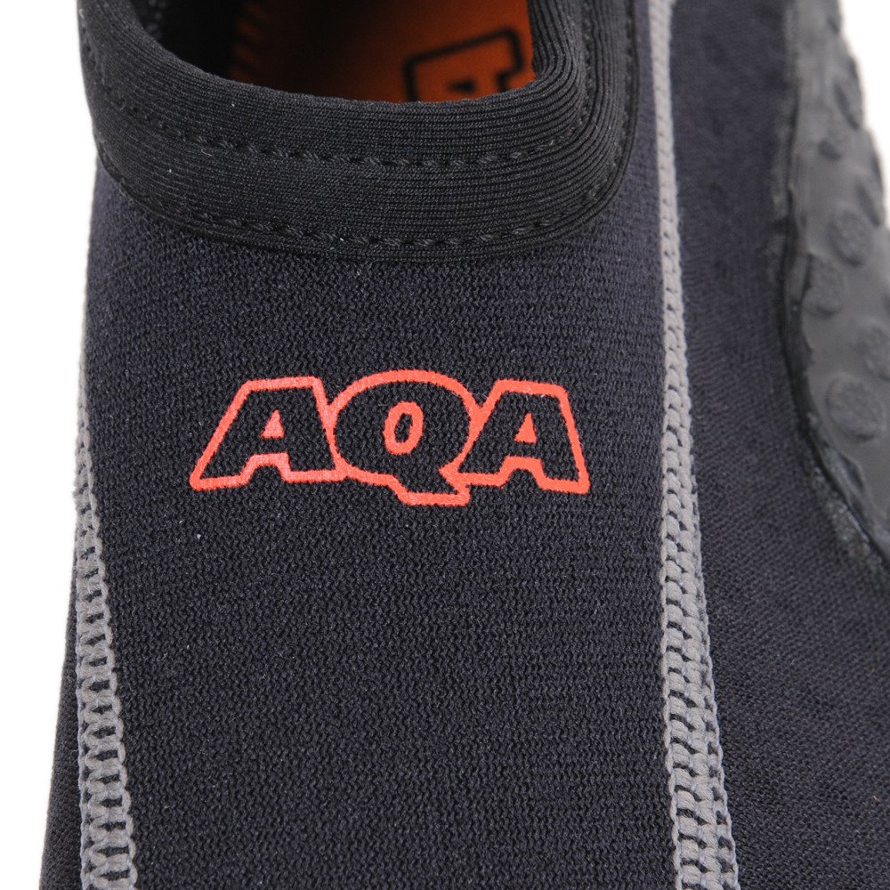 アクア（AQA）（メンズ、レディース）スノーケリングシューズ3 KW-4472N BLK マリンシューズ ブラック